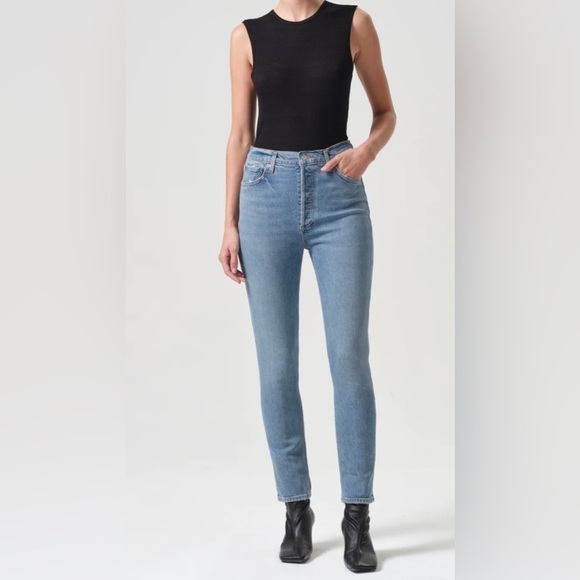 Agolde Denim - AGOLDE Nico High Rise Slim Jean 28